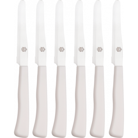 SET COLTELLI 6 PEZZI BIANCO - MD WebStore