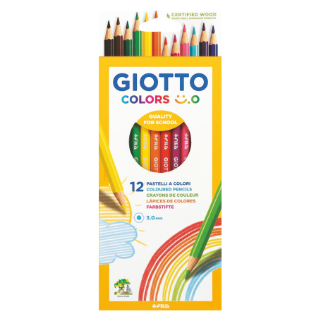 GIOTTO PASTELLI 12 COLORI - MD WebStore