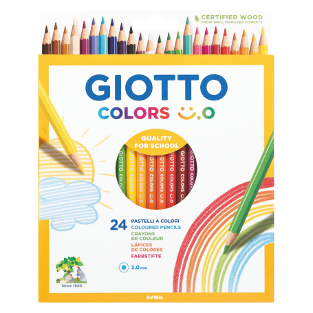 GIOTTO PASTELLI 24 COLORI - MD WebStore