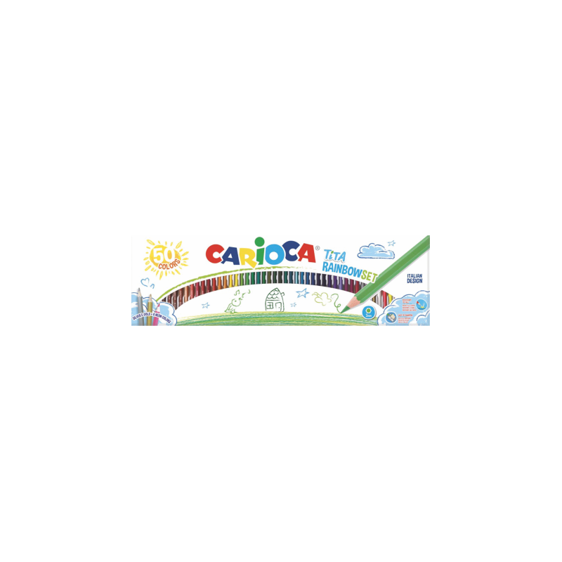 CARIOCA PASTELLI TITA RAINBOW 50PZ - MD WebStore