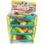 GIOCO CARRELLINO MARKET 3 CESTI CON FRUTTA - MD WebStore