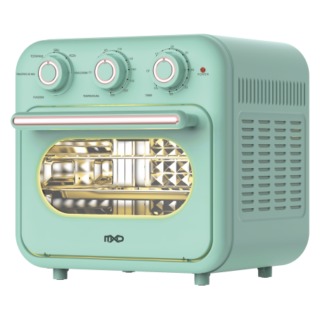 MXD FORNO/FRIGGITRICE AD ARIA 2 IN 1 VERDE - MD WebStore