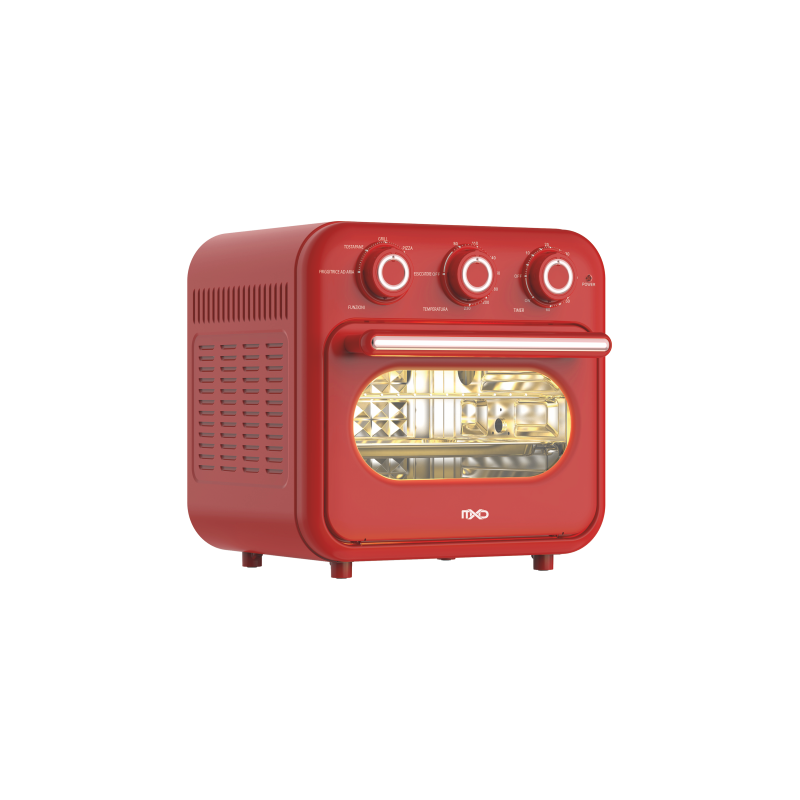 MXD FORNO/FRIGGITRICE AD ARIA 2 IN 1 ROSSO - MD Webstore