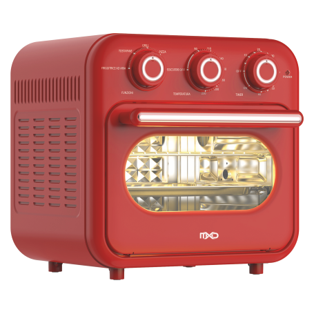 MXD FORNO/FRIGGITRICE AD ARIA 2 IN 1 ROSSO - MD Webstore