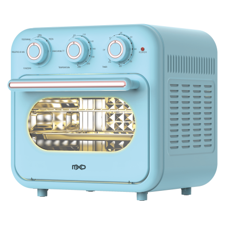 MXD FORNO/FRIGGITRICE AD ARIA 2 IN 1 CELESTE - MD WebStore