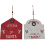 BUSTA LETTERE DI NATALE IN LEGNO - MD WebStore