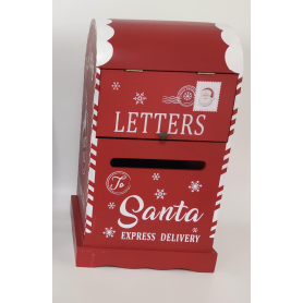 CASSETTA LETTERE DI NATALE IN LEGNO - MD WebStore
