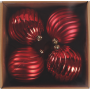 SET PALLINE NATALE 4PZ 15CM - MD WebStore