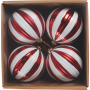 SET PALLINE NATALE 4PZ 15CM - MD WebStore