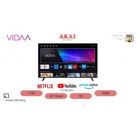 AKAI AKTV407 SMART TV VIDAA 40'' - MD WebStore