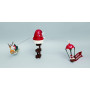 PUNTALE ALBERO DI NATALE CON SLITTA 65x41CM - MD WebStore