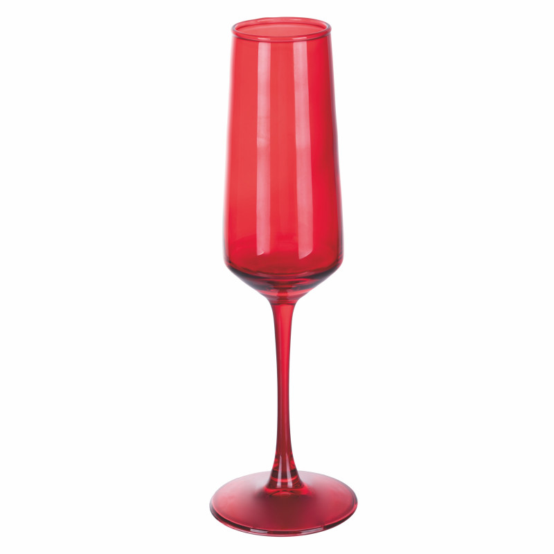 SET 6 FLUTE ROSSO - MD WebStore