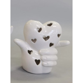 DIFFUSORE PORCELLANA CON LED - MD WebStore