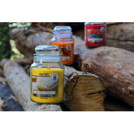 CANDELA GIARA ARANCIO E CANNELLA 510GR - MD WebStore