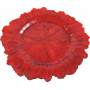 SOTTOPIATTO IN PLASTICA ROSSO - MD WebStore