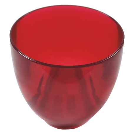 BICCHIERE ACQUA PLASTICA ROSSO 300 ml - MD WebStore