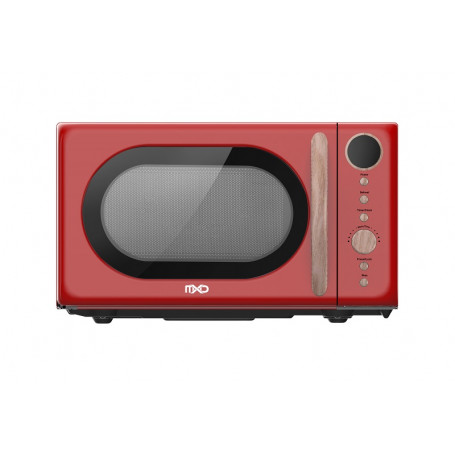 MXD FORNO MICROONDE VINTAGE ROSSO
