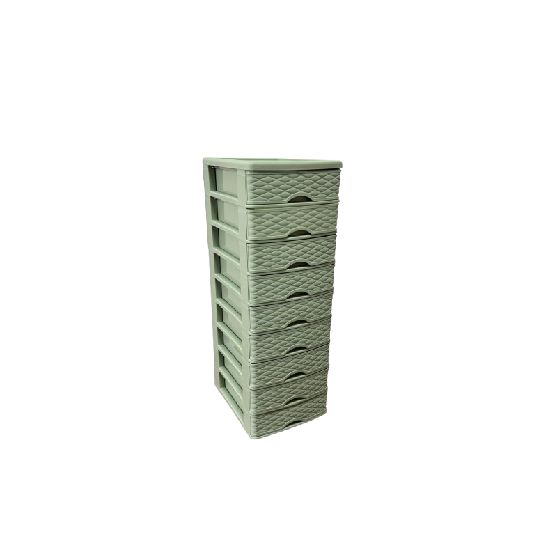CASSETTIERA LIVING 9 CASSETTI VERDE