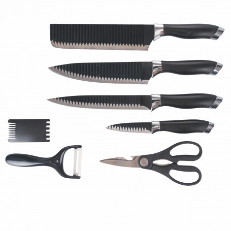 SET CUCINA IN ACCIAIO 7PZ  - MD WebStore