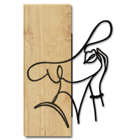 DECORAZIONE PARETE IN FERRO