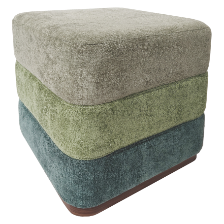 MD CASA POUF OTTOMAN VERDE - MD WebStore