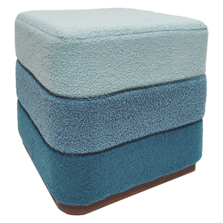 MD CASA POUF OTTOMAN BLU