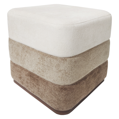 MD CASA POUF OTTOMAN BEIGE - MD WebStore