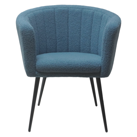 MD CASA LT-10146 POLTRONA BLUE