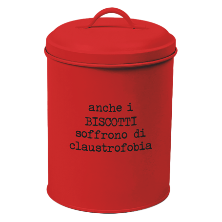 MD CASA PORTA BISCOTTI IN ACCIAIO