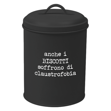 MD CASA PORTA BISCOTTI IN ACCIAIO