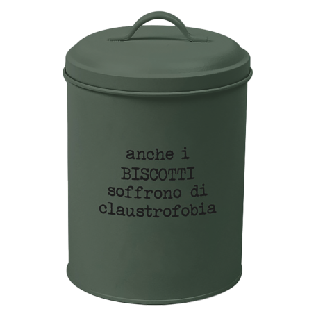 MD CASA PORTA BISCOTTI IN ACCIAIO