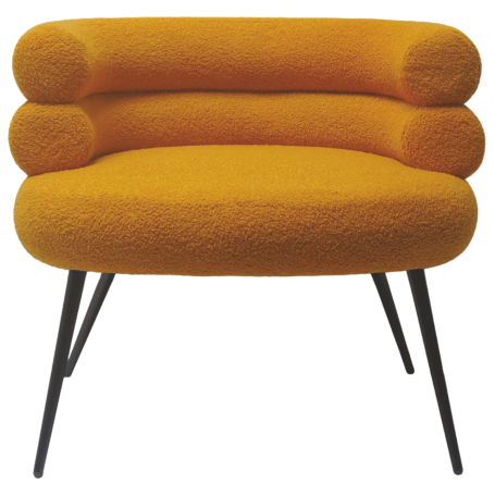 MD CASA LT-10129 POLTRONA GIALLO - MD WebStore