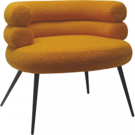 MD CASA LT-10129 POLTRONA GIALLO - MD WebStore