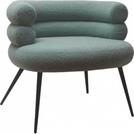 MD CASA LT-10129 POLTRONA MISTY BLUE - MD WebStore