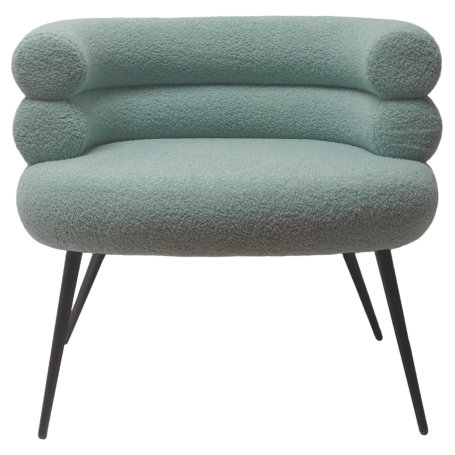 MD CASA LT-10129 POLTRONA MISTY BLUE - MD WebStore