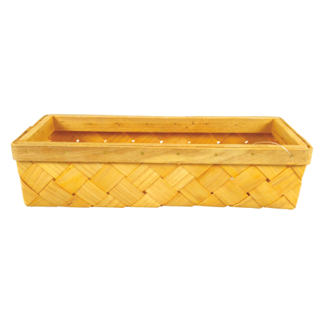 MD CASA CESTINO INTRECCIATO 27X10X6.5 CM