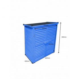 FORESTA BOX0905 BOX ARMADIO IN LEGNO BLU