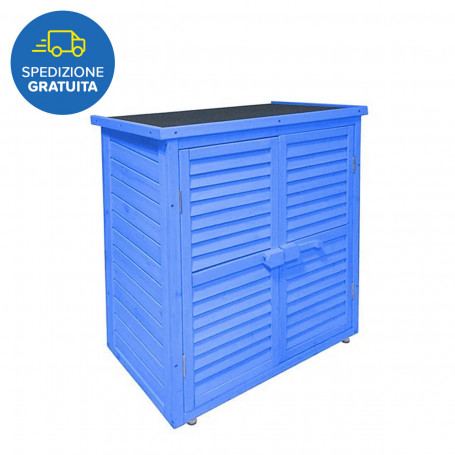 FORESTA BOX0905 BOX ARMADIO IN LEGNO BLU