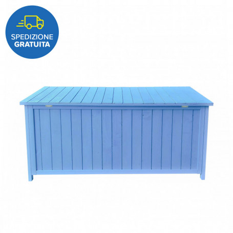 FORESTA BOX1355 CASSAPANCA IN LEGNO BLU