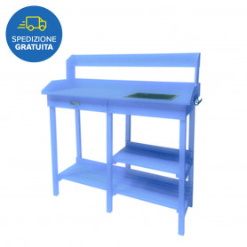 FORESTA TAB1105A TAVOLO DA LAVORO BLU