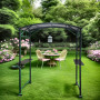 FORESTA CAR1713AC TETTOIA BBQ IN ACCIAIO