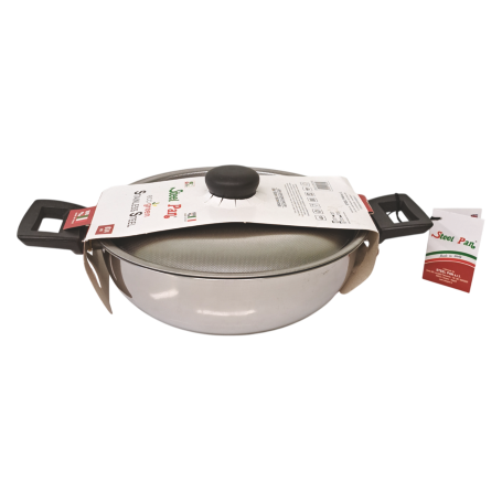 CASSERUOLA IN ACCIAIO 24CM