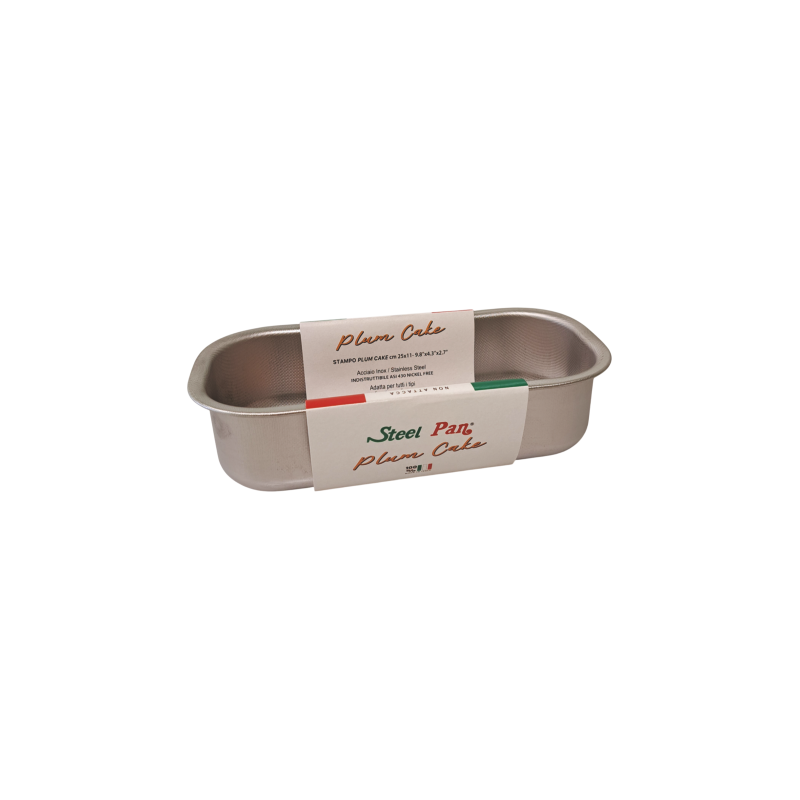 STAMPO PLUMCAKE IN ACCIO INOX