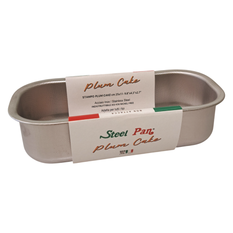 STAMPO PLUMCAKE IN ACCIO INOX