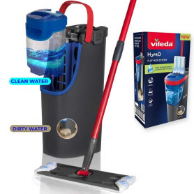 VILEDA SISTEMA LAVAPAVIMENTI H2PRO FLAT MOP