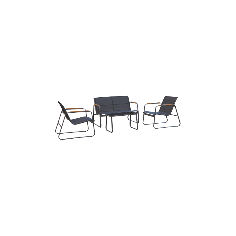 SET SALOTTINO SOFA DA ESTERNO 4PZ