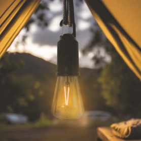 LAMPADA RICARICABILE CON MASCHETTONE