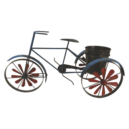 PORTAVASO BICICLETTA IN FERRO
