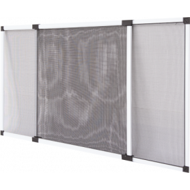 ZANZARIERA ESTENSIBILE ALLUMINIO 70x100CM