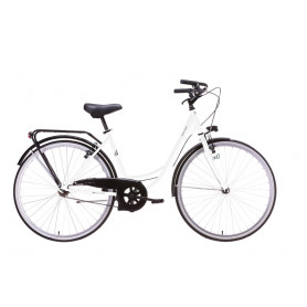 DENVER CITY BICICLETTA OLANDA CIGNO 26'' BIANCO